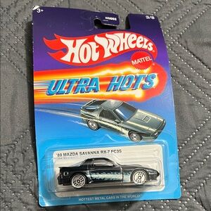 Hot Wheels Ultra Hots '89 Mazda Savanna RX-7 FC3S - Black
